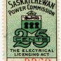(I.B) Canada Revenue : Saskatchewan Power 25c
