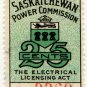 (I.B) Canada Revenue : Saskatchewan Power 25c