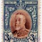 (I.B) Southern Rhodesia Revenue : Duty Stamp 3/-
