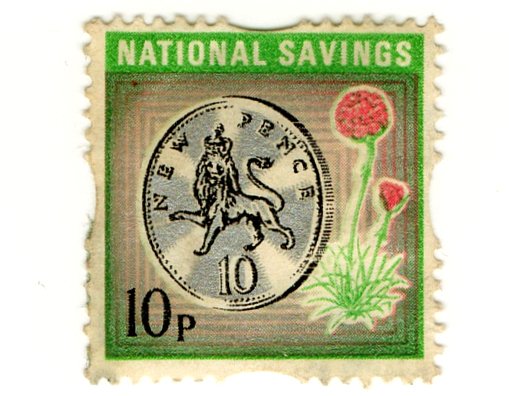 (I.B) National Savings : Thrift 10p