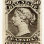 (I.B) Canada Revenue : Bill Stamp 50c (colour trial)