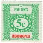 (I.B) Australia - Queensland Railways : Parcel 5c (Indooroopilly)