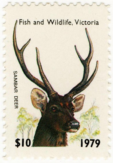 (I.B) Australia - Victoria Revenue : Hunting Tax $10 (1979)