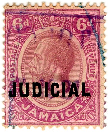 (I.B) Jamaica Revenue : Judicial 6d