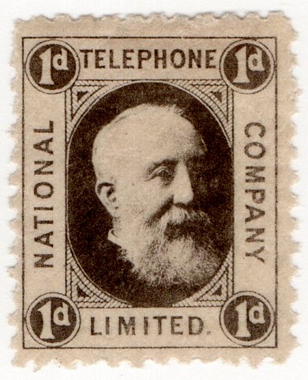(I.B) National Telephone Company : 1d Black