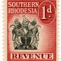 (I.B) Southern Rhodesia Revenue : Duty Stamp 1d