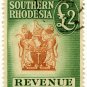 (I.B) Southern Rhodesia Revenue : Duty Stamp £2