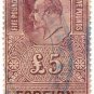(I.B) Edward VII Revenue : Foreign Bill &Acirc;&pound;5