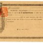 (I.B) Malaya States Revenue : Penang Duty 5c (complete note)
