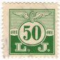 (I.B) Denmark Railway : Lollandesbanen 50 Øre