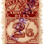 (I.B) Australia - Queensland Revenue : Adhesive Duty 2/6d