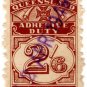 (I.B) Australia - Queensland Revenue : Adhesive Duty 2/6d