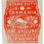 (I.B) Australia - Tasmania Revenue : Stamp Duty 1/6d