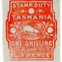 (I.B) Australia - Tasmania Revenue : Stamp Duty 1/6d