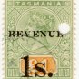 (I.B) Australia - Tasmania Revenue : Stamp Duty 1/- on £1 OP