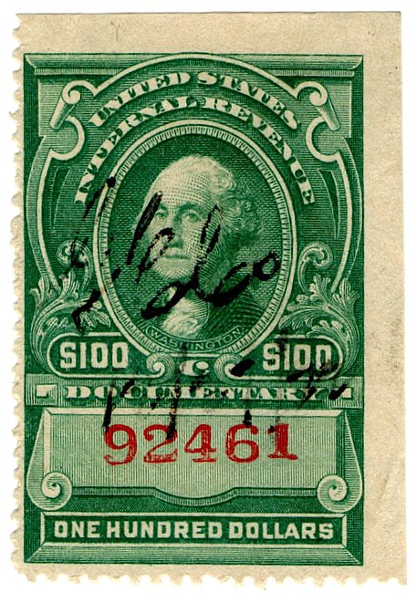 (I.B) US Revenue : Documentary $100