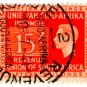 (I.B) South Africa Revenue : Duty Stamp 15/-