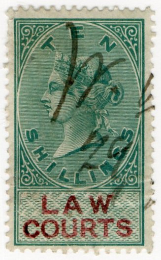 (I.B) QV Revenue : Law Courts (Scotland) 10/-