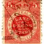 (I.B) New Zealand Revenue : Land & Deeds 5/-