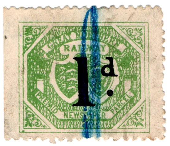 (I.B) Great Northern Railway : Newspapers 1d