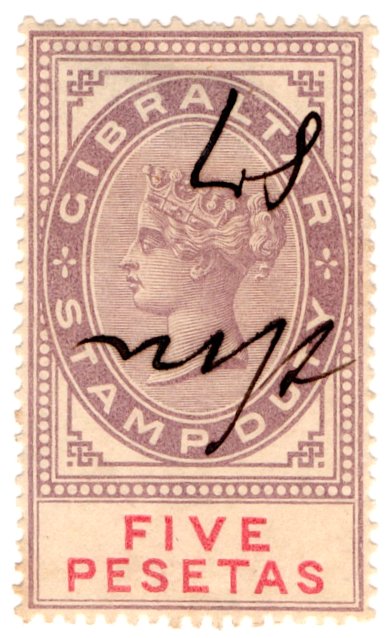 (I.B) Gibraltar Revenue : Stamp Duty 5P