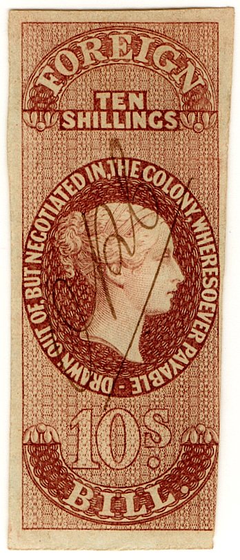 (I.B) Ceylon Revenue : Foreign Bill 10/-