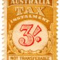 (I.B) Australia Revenue : Tax Instalment 3/-