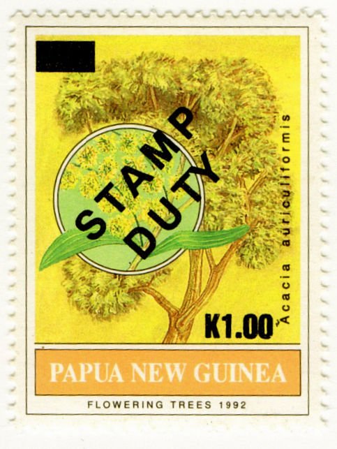 (I.B) Papua New Guinea Revenue : Stamp Duty 1K