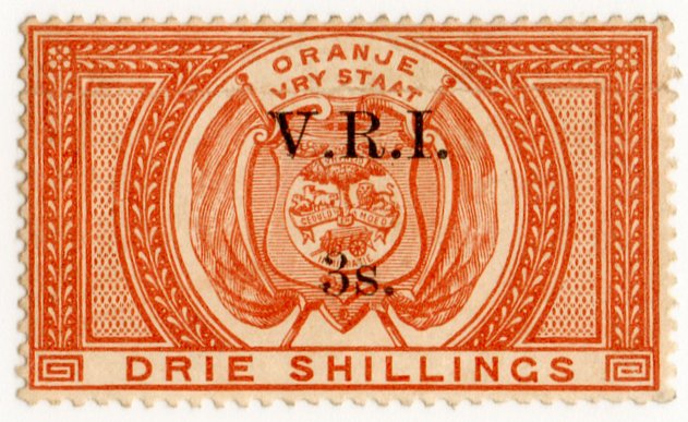 (I.B) Orange Free State Revenue : Duty 3/- (VRI)