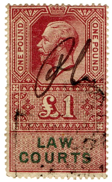 (I.B) George V Revenue : Law Courts (Scotland) &Acirc;&pound;1