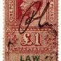 (I.B) George V Revenue : Law Courts (Scotland) £1