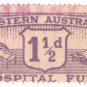 (I.B) Australia - Western Australia Revenue : Hospital Fund 1½d