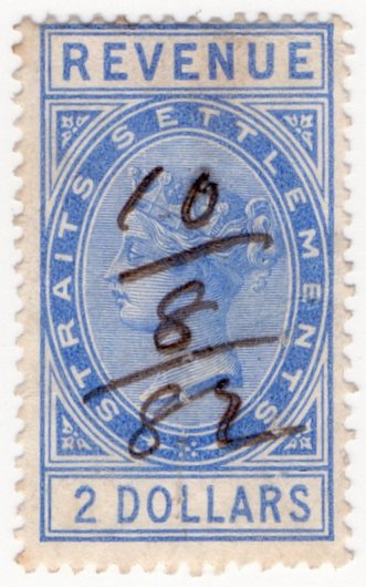 (I.B) Straits Settlements Revenue : Duty $2