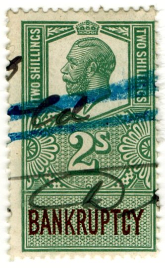 (I.B) George V Revenue : Bankruptcy 2/-