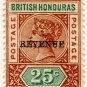 (I.B) British Honduras Revenue : Duty 25c