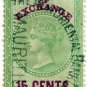 (I.B) Mauritius Revenue : Bill of Exchange 15c