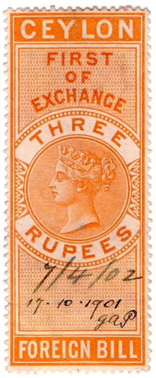 (I.B) Ceylon Revenue : Foreign Bill 3R