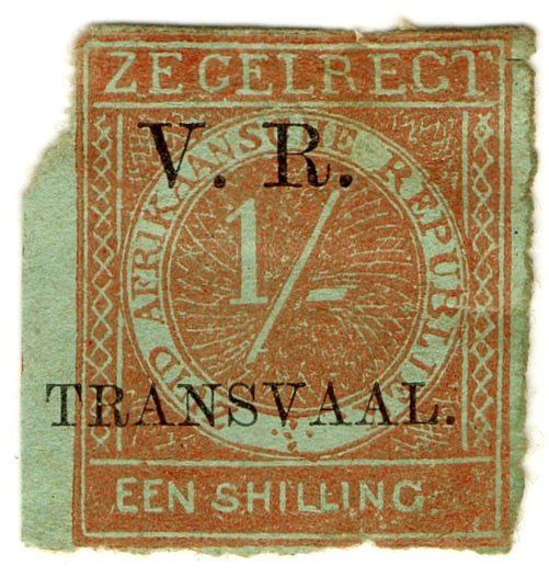 (I.B) Transvaal Revenue : Duty 1/- (VR TRANSVAAL)