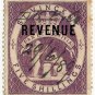 (I.B) St Vincent Revenue : Duty Stamp 5/-