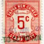 (I.B) Papua New Guinea Revenue : Stamp Duty 5c