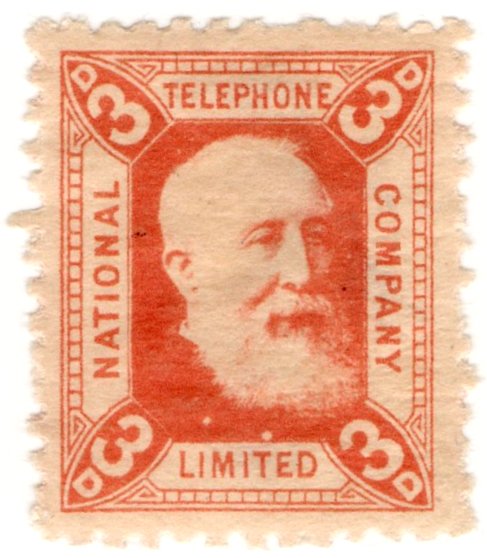 (I.B) National Telephone Company : 3d Indian Red