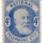 (I.B) National Telephone Company : 4d Blue