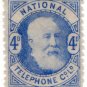 (I.B) National Telephone Company : 4d Blue