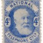 (I.B) National Telephone Company : 4d Blue