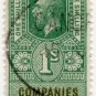 (I.B) George V Revenue : Companies Registration 1/-