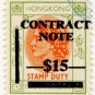(I.B) Hong Kong Revenue : Contract Note $15 on $20 OP