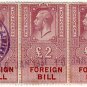 (I.B) George V Revenue : Foreign Bill &Acirc;&pound;2