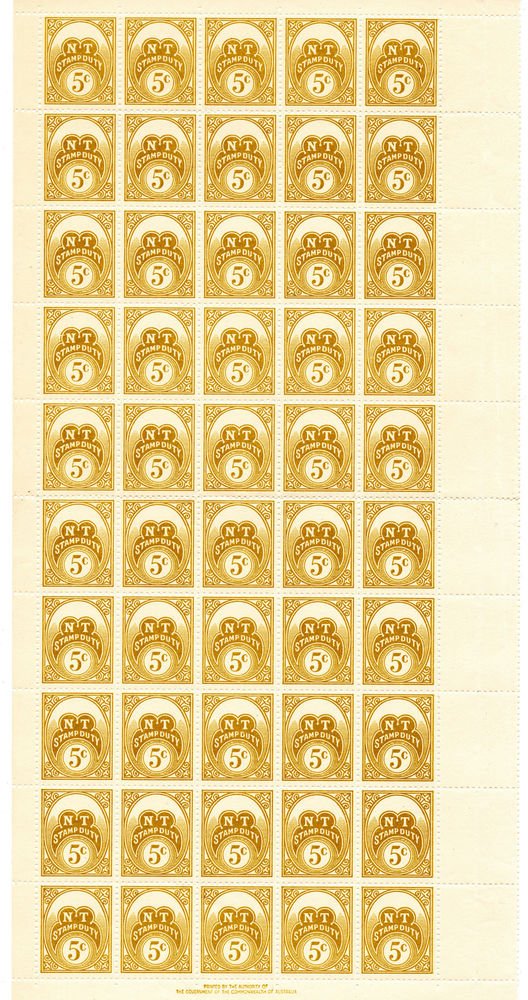 (I.B) Australia - Northern Territory Revenue 5c