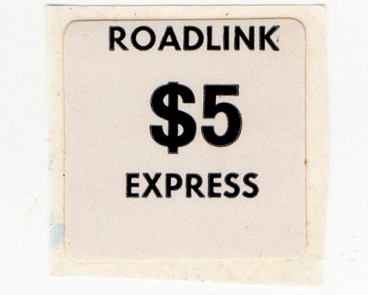 (I.B) Australia Private Post : Roadlink Express $5