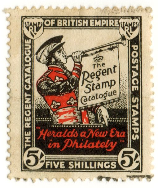 (I.B) Cinderella Collection : The Regent Stamp Catalogue 5/-
